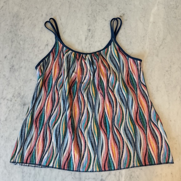 Lucky In Love Women’s Multicolor Tank Top XL - Picture 1 of 6